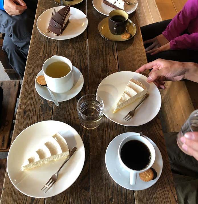 弥四郎小屋　こーひー　スイーツ