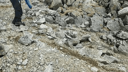 NGの歩き方　下山