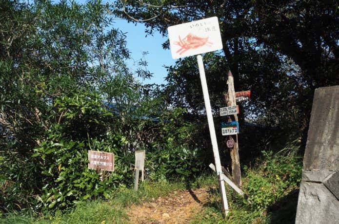 八重坂峠登り口