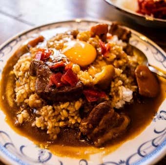 徳澤園のカレー
