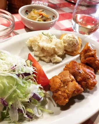 ヒュッテ大槍「グラスワイン付き洋風夕食」