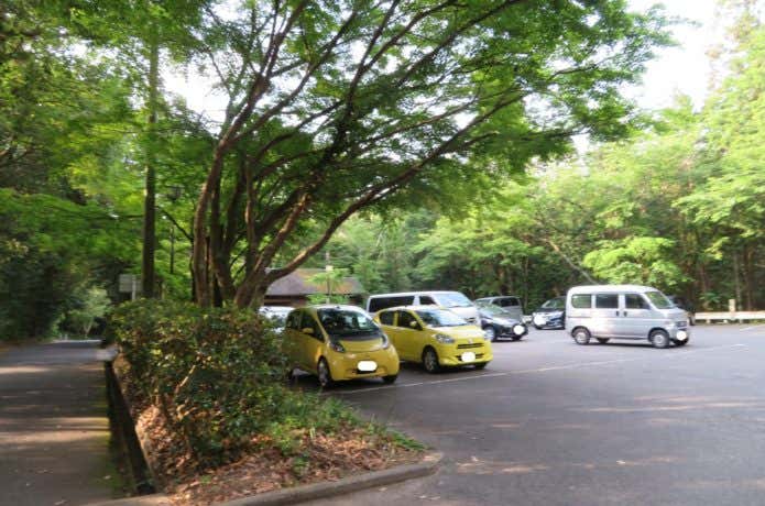 猿投神社横の駐車場