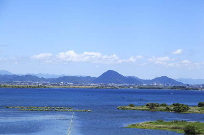 三上山　海