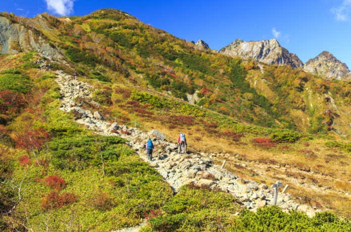 アルプスの紅葉穴場スポット