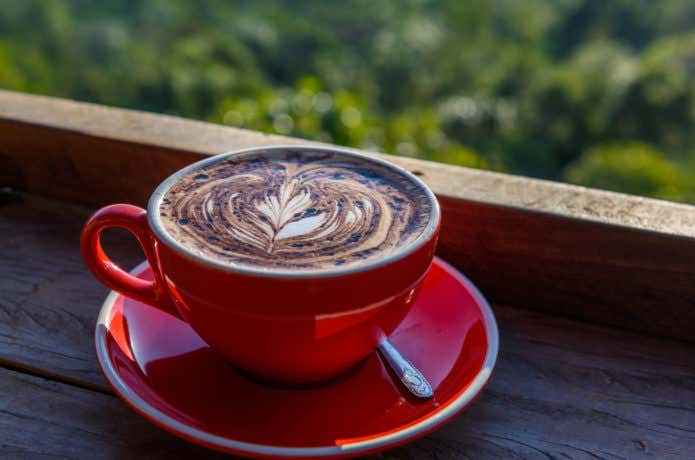コーヒーの美味しい山小屋　コーヒー