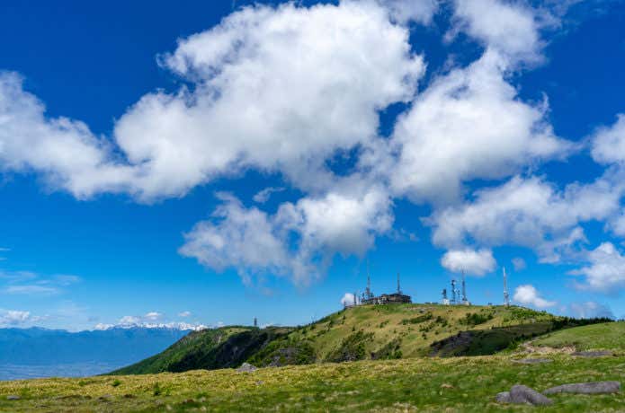 避暑地　親子登山　王ヶ頭