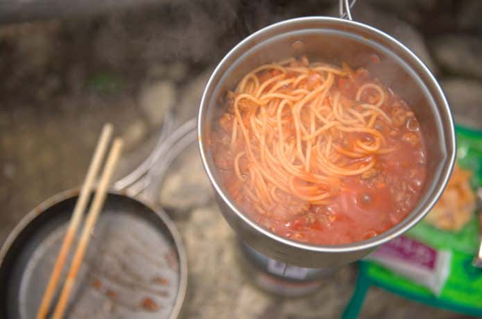 テント泊　装備　調理
