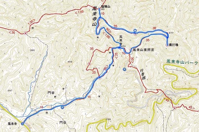 鳳来寺山コース