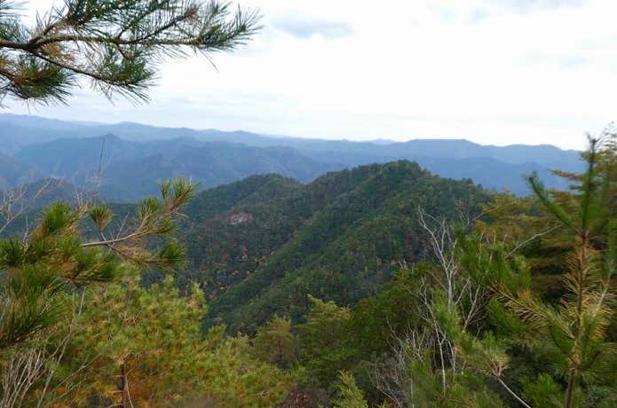瑠璃山からの眺望