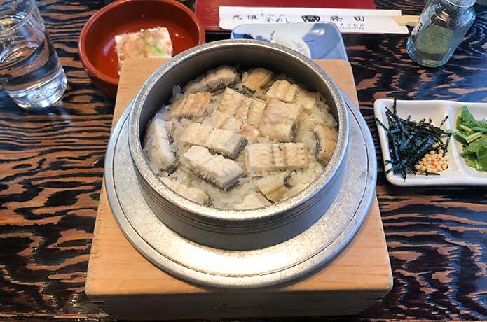 藤田のうなぎの釜めし
