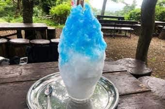 高尾山のかき氷