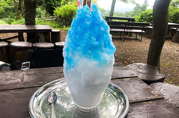 高尾山のかき氷