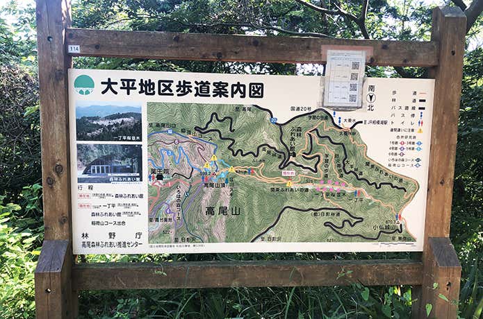 関東ふれあいの道の看板