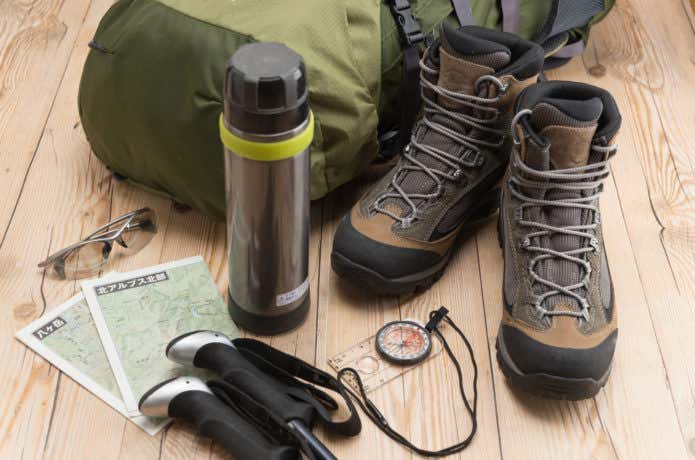 登山の装備品