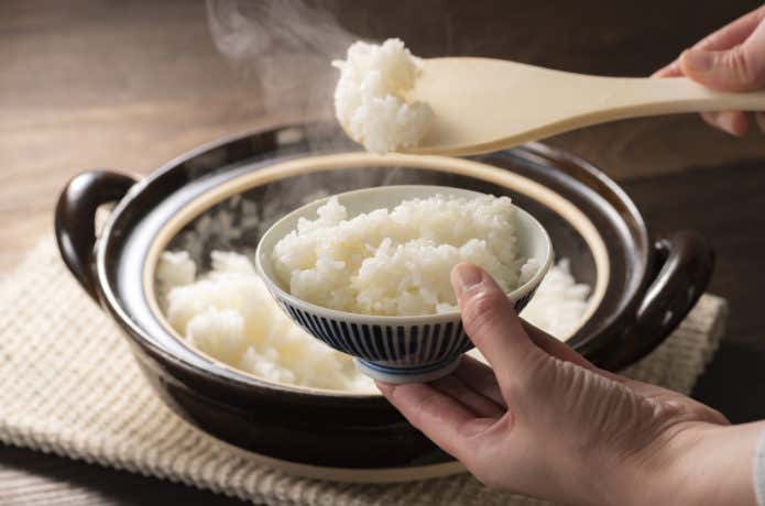 炊き立てのご飯