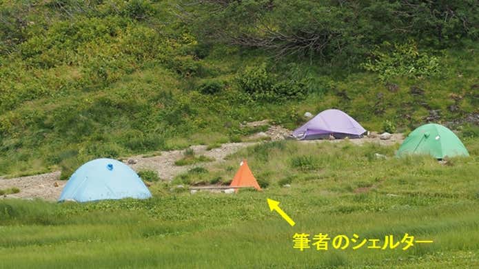 筆者の小さいシェルター