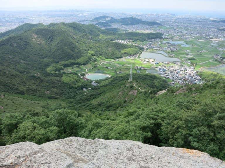 山頂からの景色