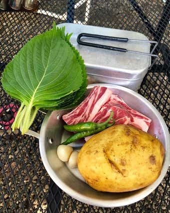 カムジャタンの材料