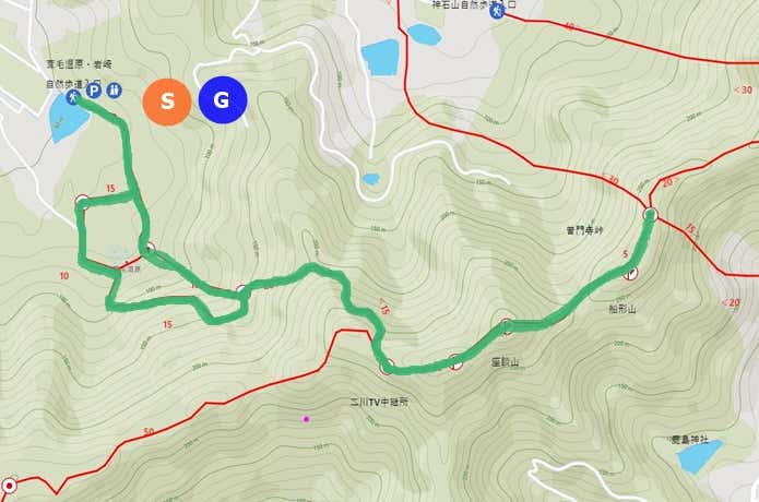 神石山コース