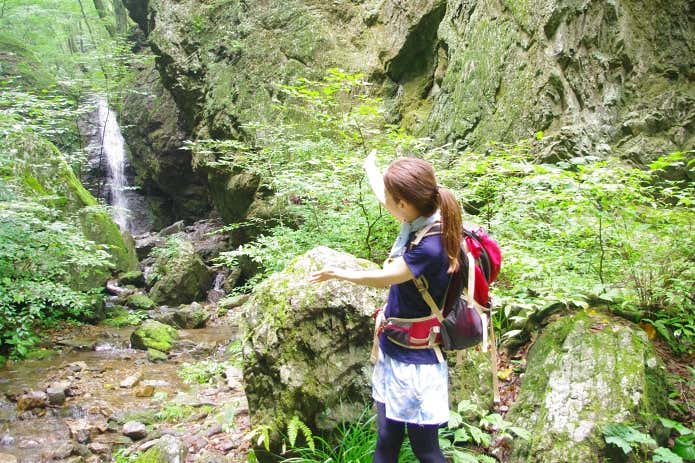御岳山のロックガーデン