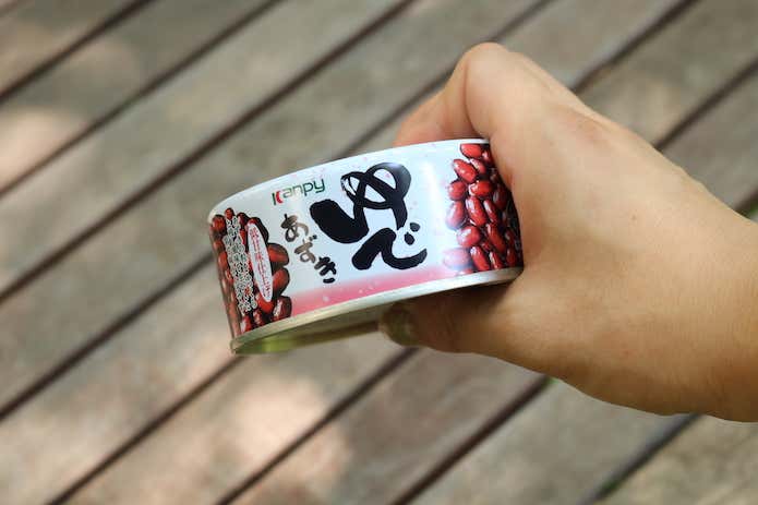 ゆであずき　缶