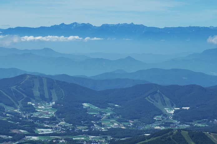 山頂からの眺め