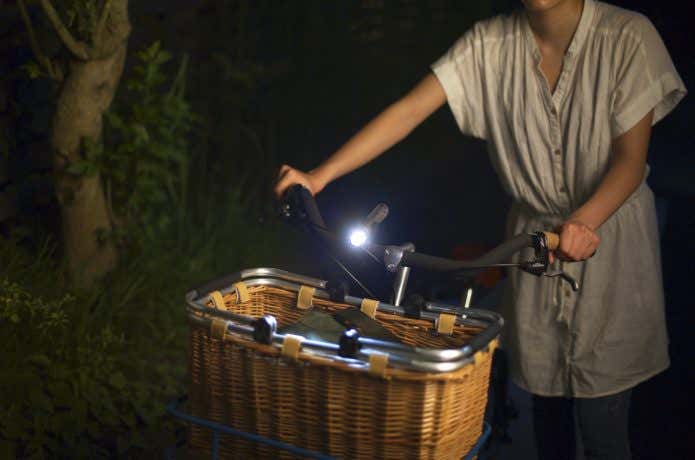 自転車のライト