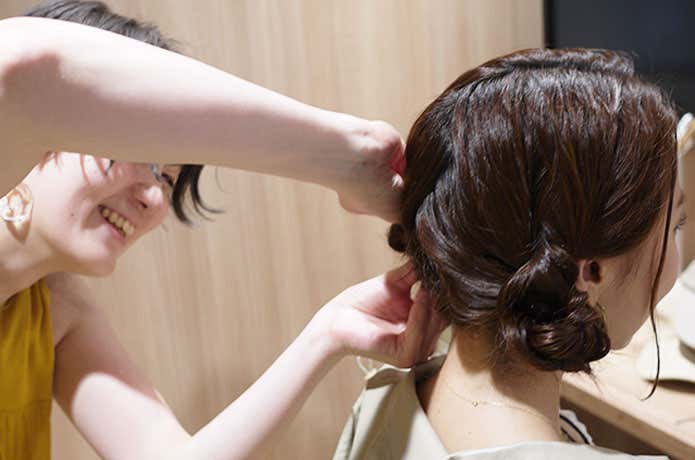 ヘアアレンジ