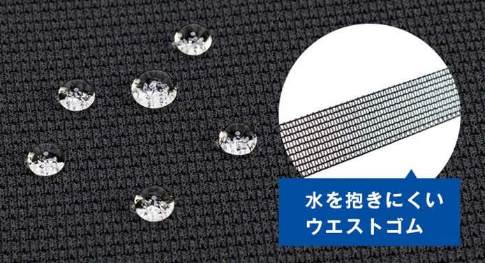 生地と水滴