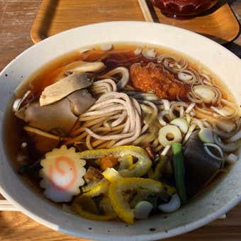 清水茶屋の陣馬そば
