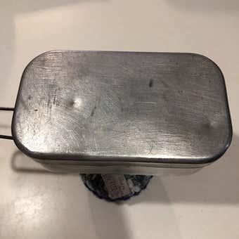 焼いている最中