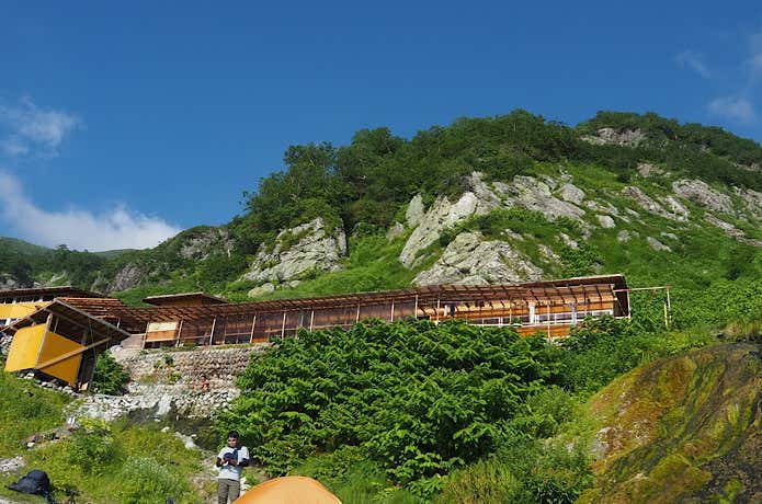 白馬鑓温泉小屋