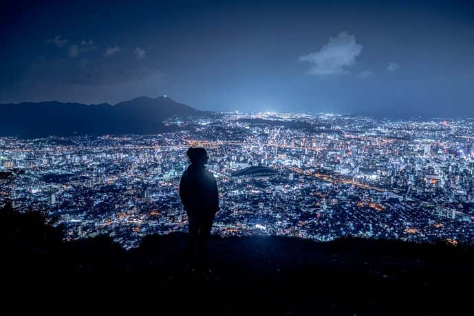 小文字山から小倉の夜景