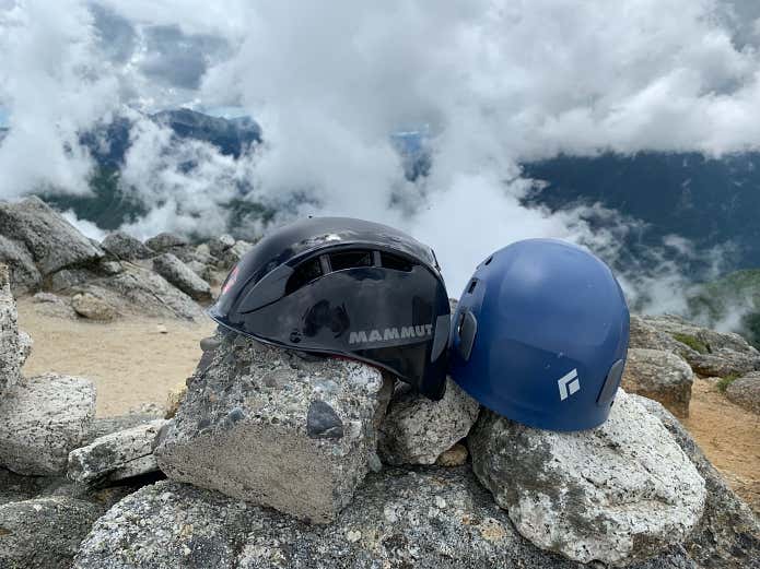 登山用ヘルメット