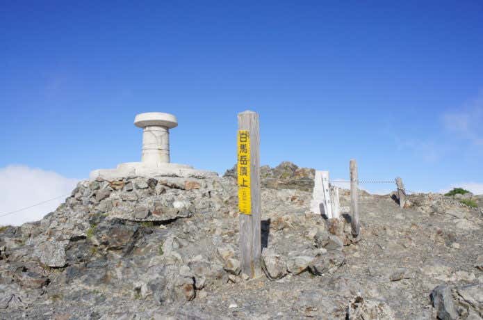 白馬岳山頂