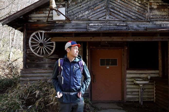 ミッドレイヤー　着用イメージ