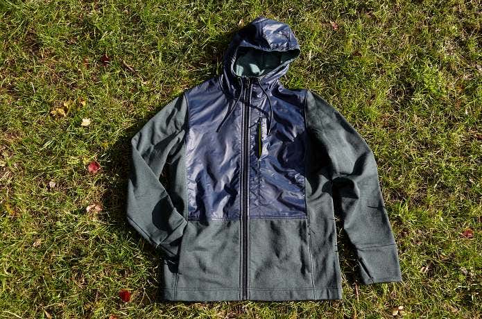 スマートウール　メリノスポーツフリースフルジップハイブリッドフーディー