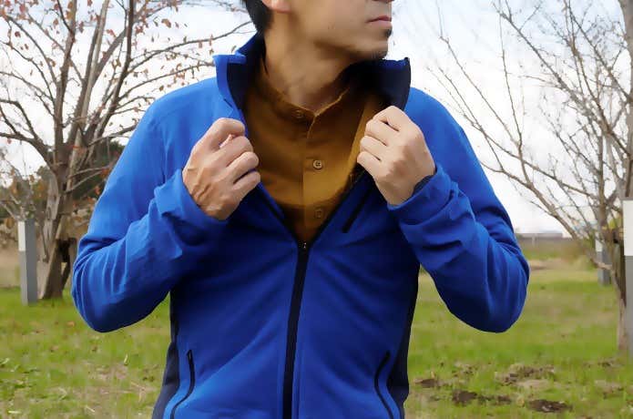 ウールのミッドレイヤー