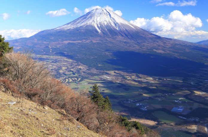 毛無山からの富士山