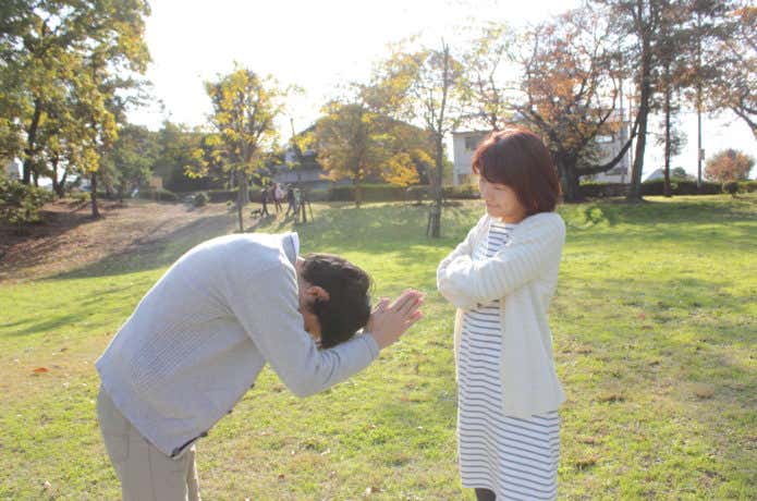 登山夫婦カップル