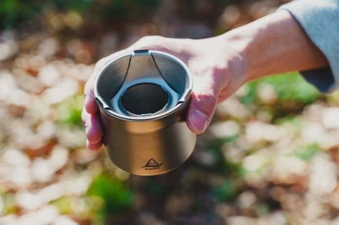 Snufkin珈琲&紅茶メーカー　人間工学に基づいた構造