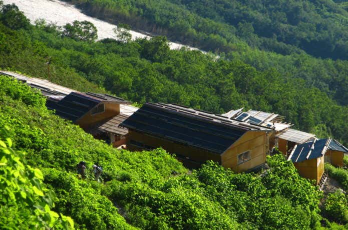 白馬鑓温泉小屋