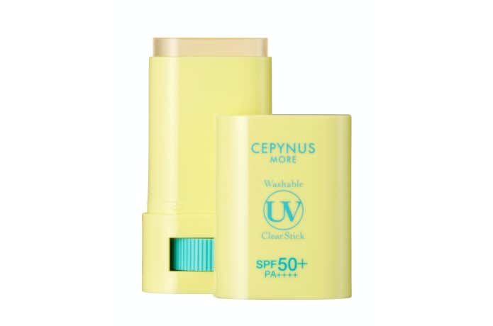 セピナス モア ウォッシャブル UV クリアスティック