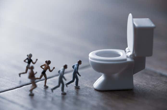 トイレに急げ！
