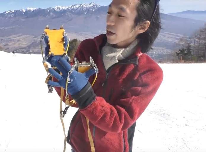 6本爪アイゼン