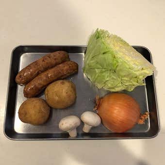 具沢山のスープカレー　材料