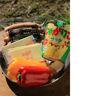 じゃがりこのレシュティ風　材料