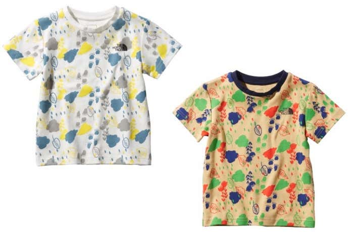 ザ・ノース・フェイス　柄キッズTシャツ