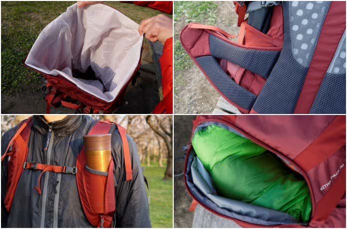 キトラパック30 各部アップ