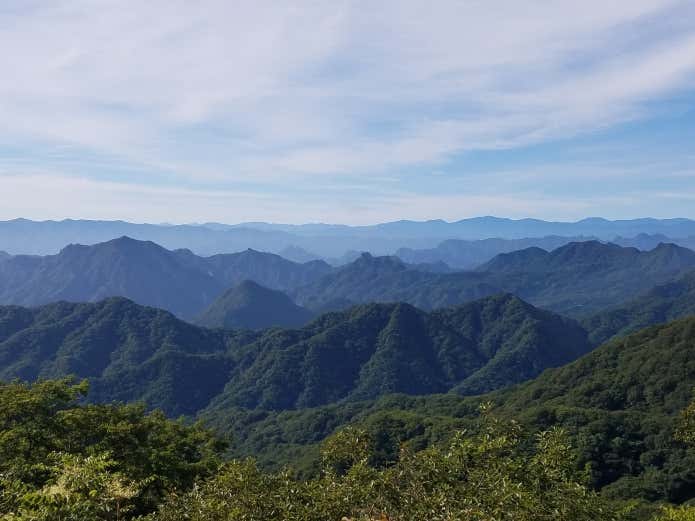 旧碓氷峠 見晴台より